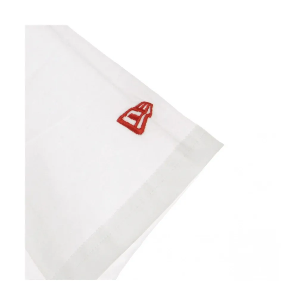 MAGLIETTA TEAM LOGO TEE PORBLA WHITE/ORIGINAL TEAM COLORS