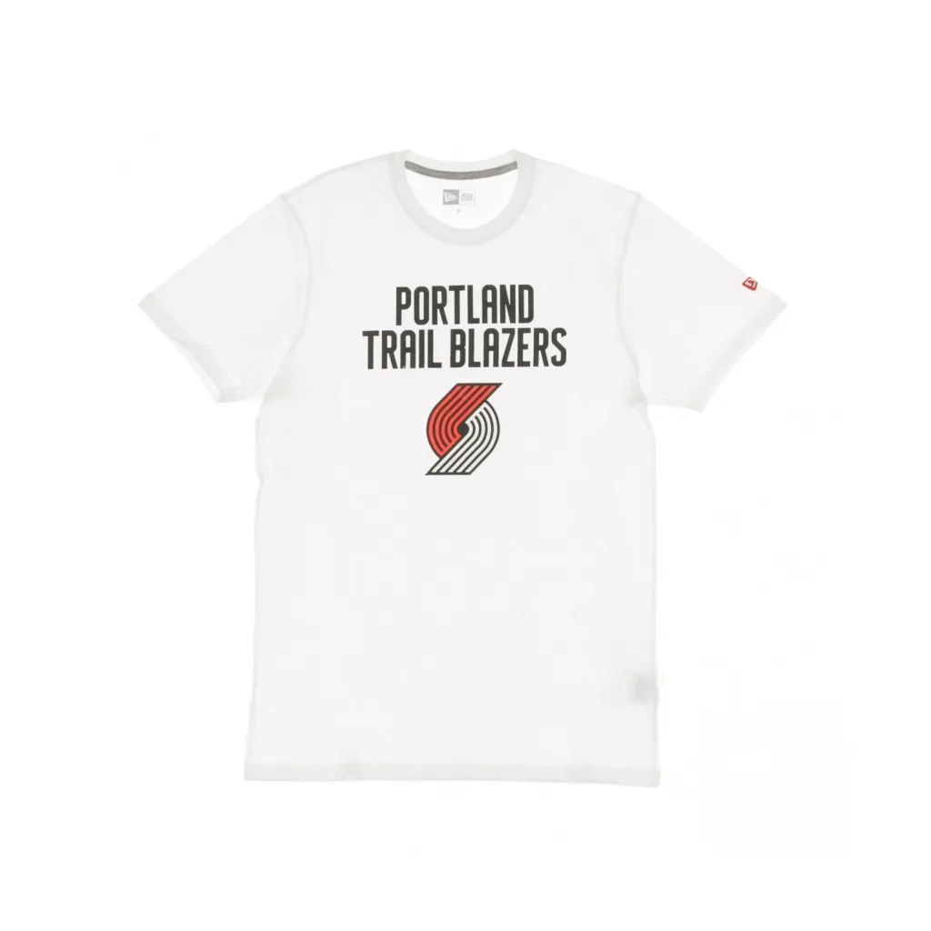 MAGLIETTA TEAM LOGO TEE PORBLA WHITE/ORIGINAL TEAM COLORS