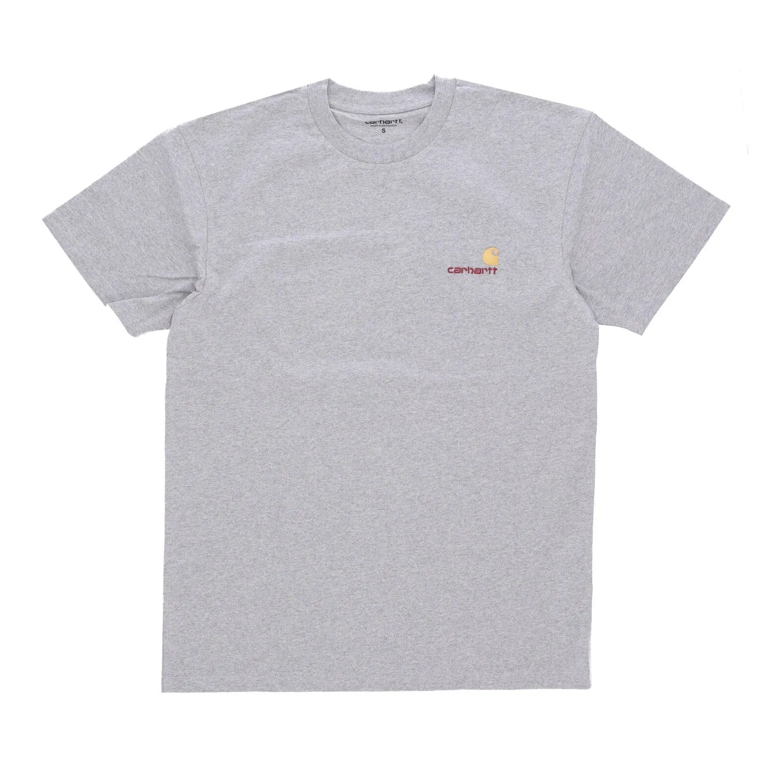 Maglietta Uomo American Script Tee Grey Heather