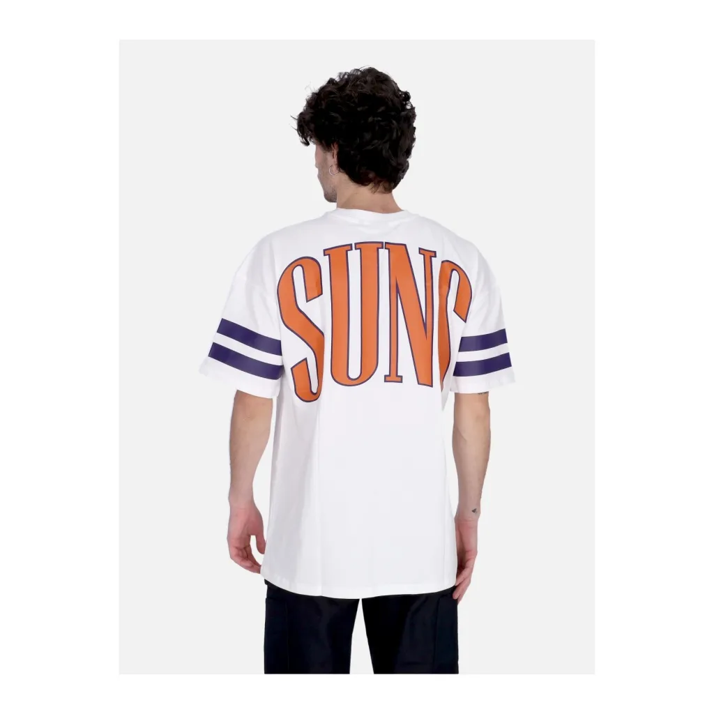 maglietta uomo nba arch graphic oversize tee phosun WHITE/ORANGE POPSICLE