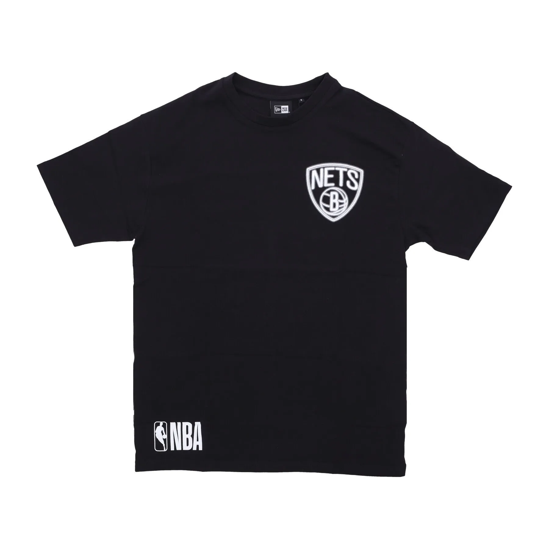 Maglietta Uomo Nba Oversized Bp Neon Tee Bronet Black/white
