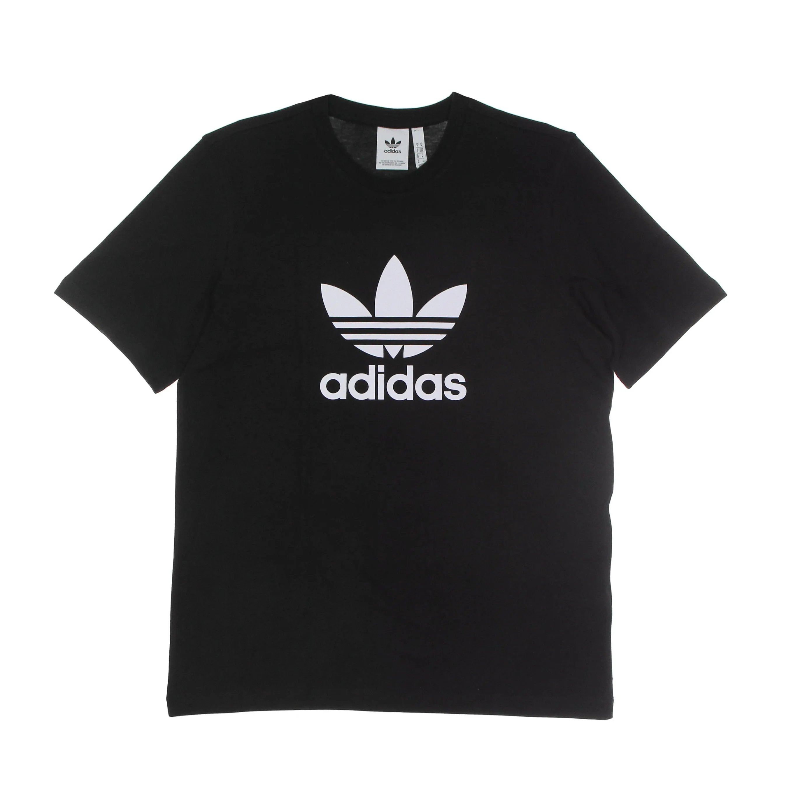 Maglietta Uomo Trefoil T-shirt Black/white