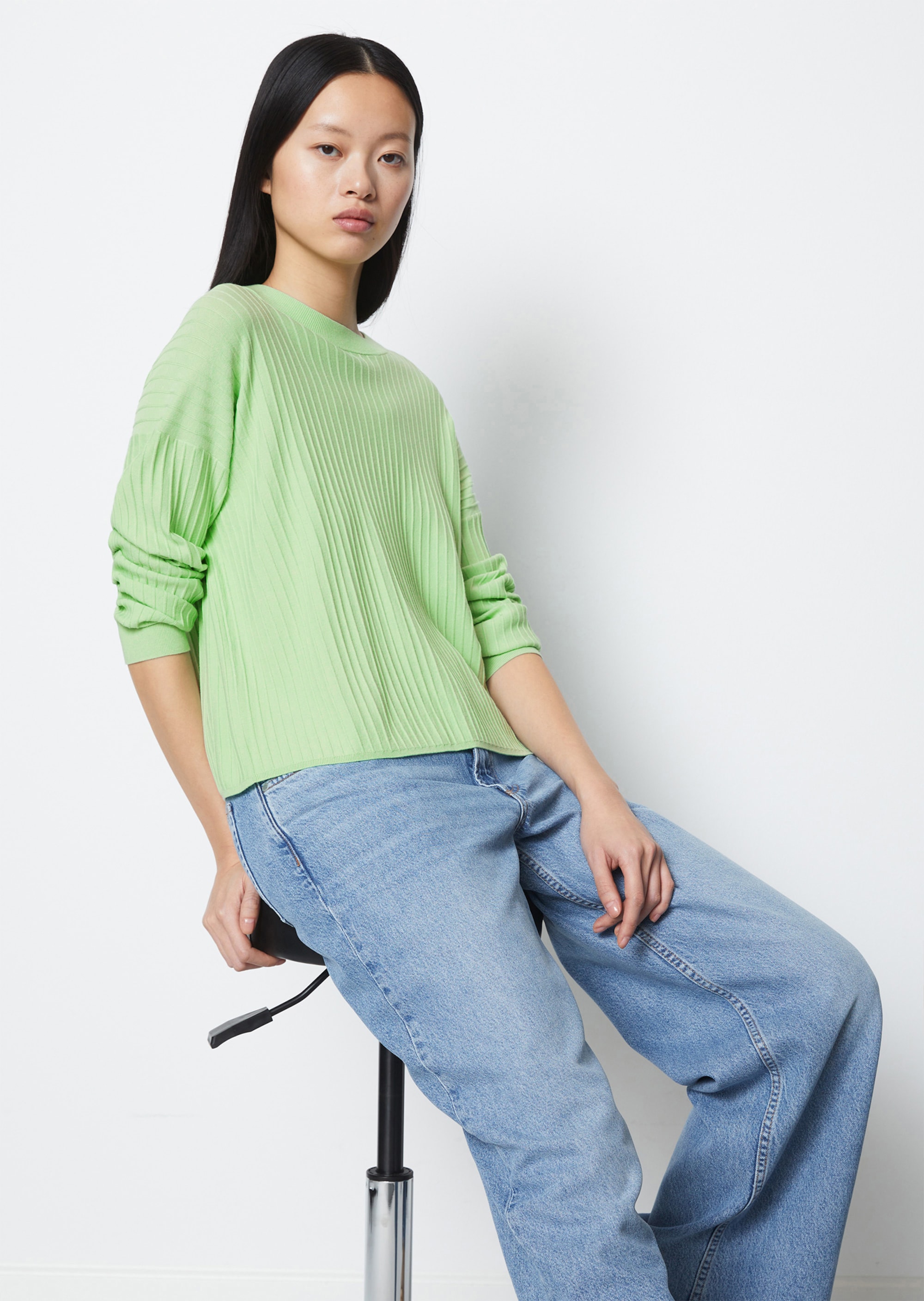 Maglione a maglia larga con LENZING™ ECOVERO