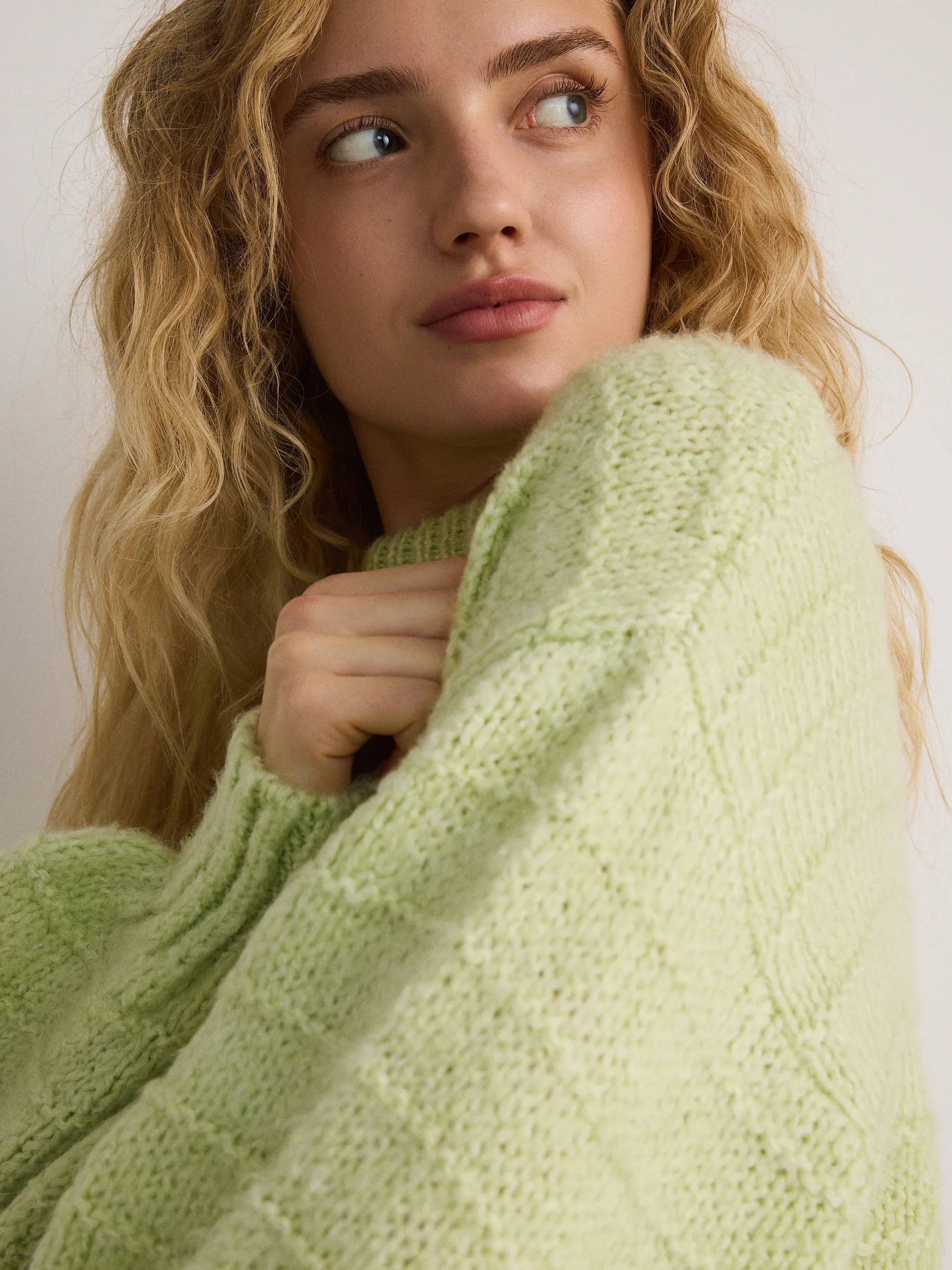 Maglione a maglia larga