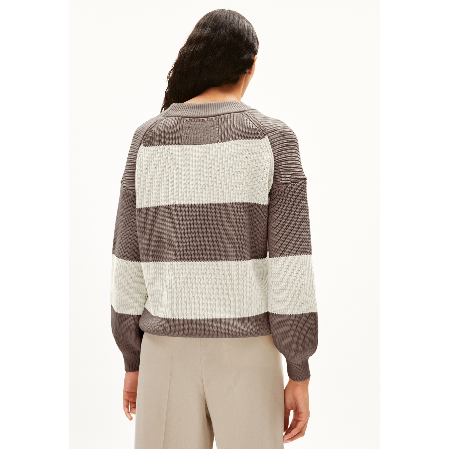 Maglione da donna ARMEDANGELS Haayle Blockstripes