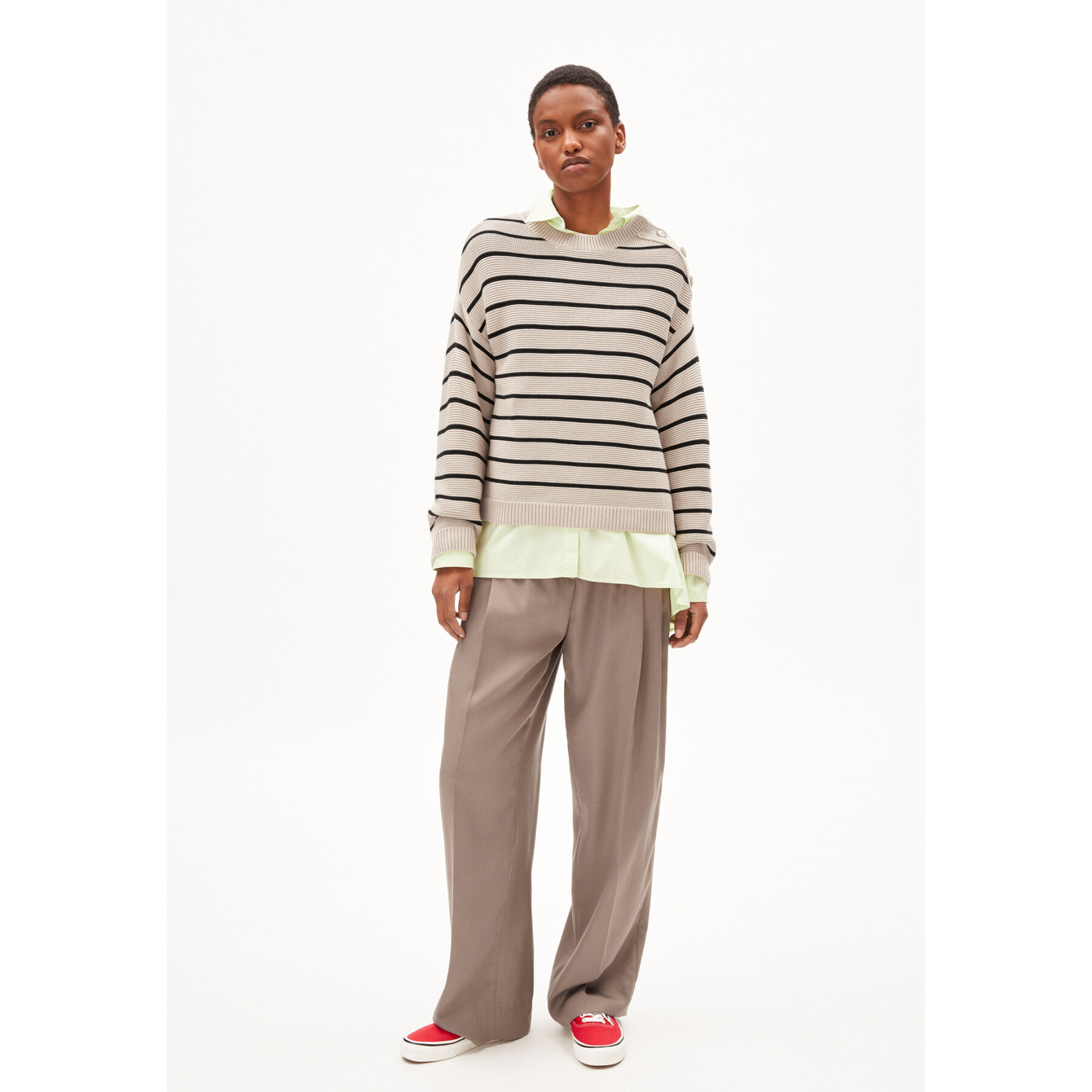 Maglione da donna ARMEDANGELS Lavinaas Striped