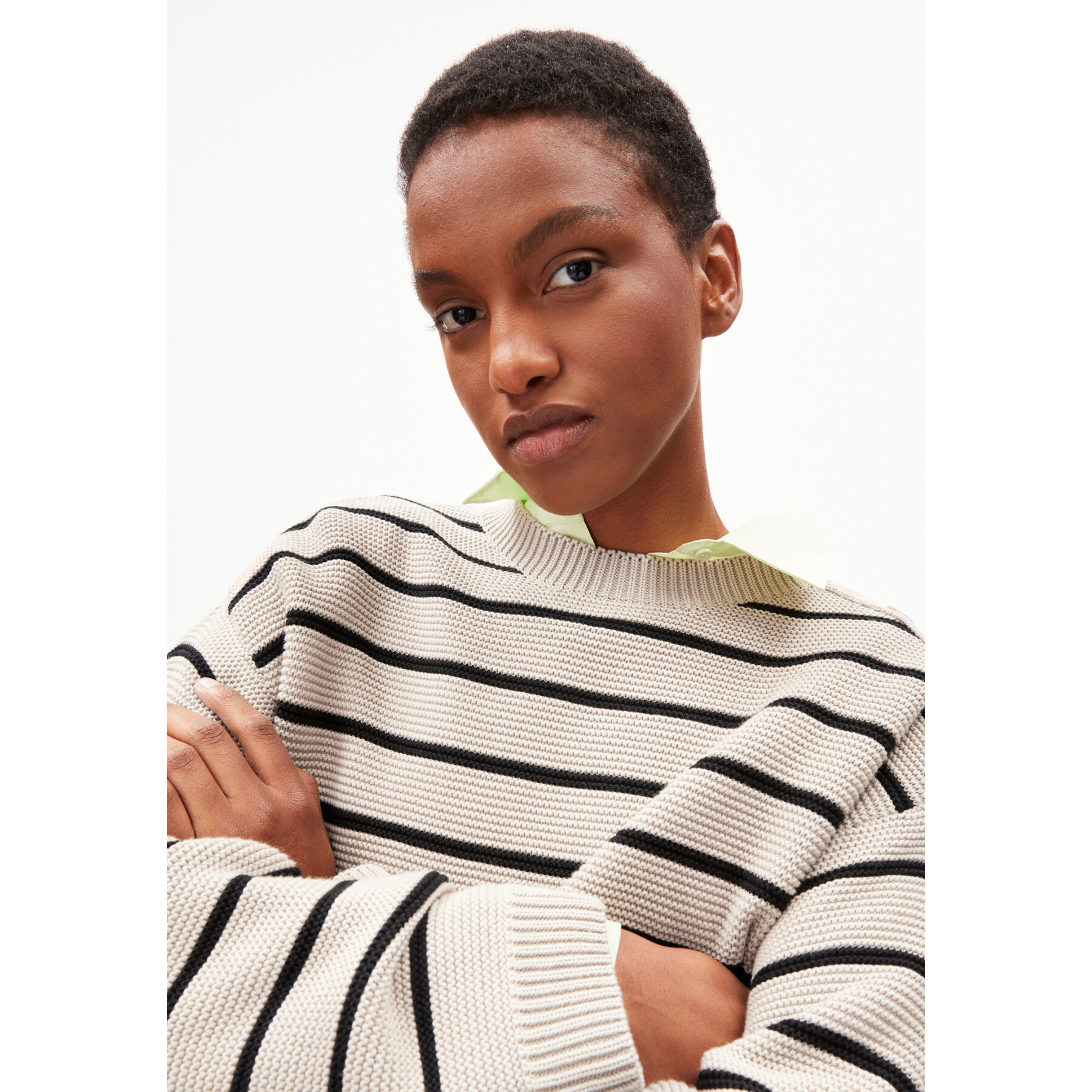 Maglione da donna ARMEDANGELS Lavinaas Striped