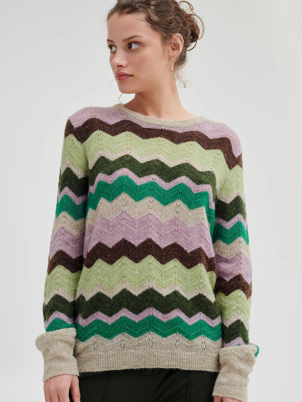 Maglione Donna con motivo all over