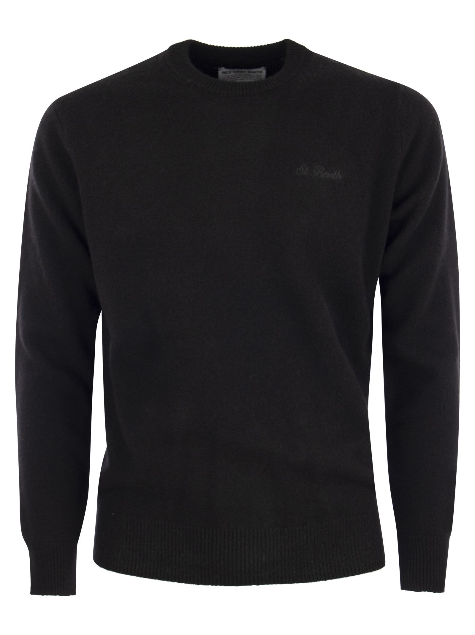 Maglione girocollo in lana