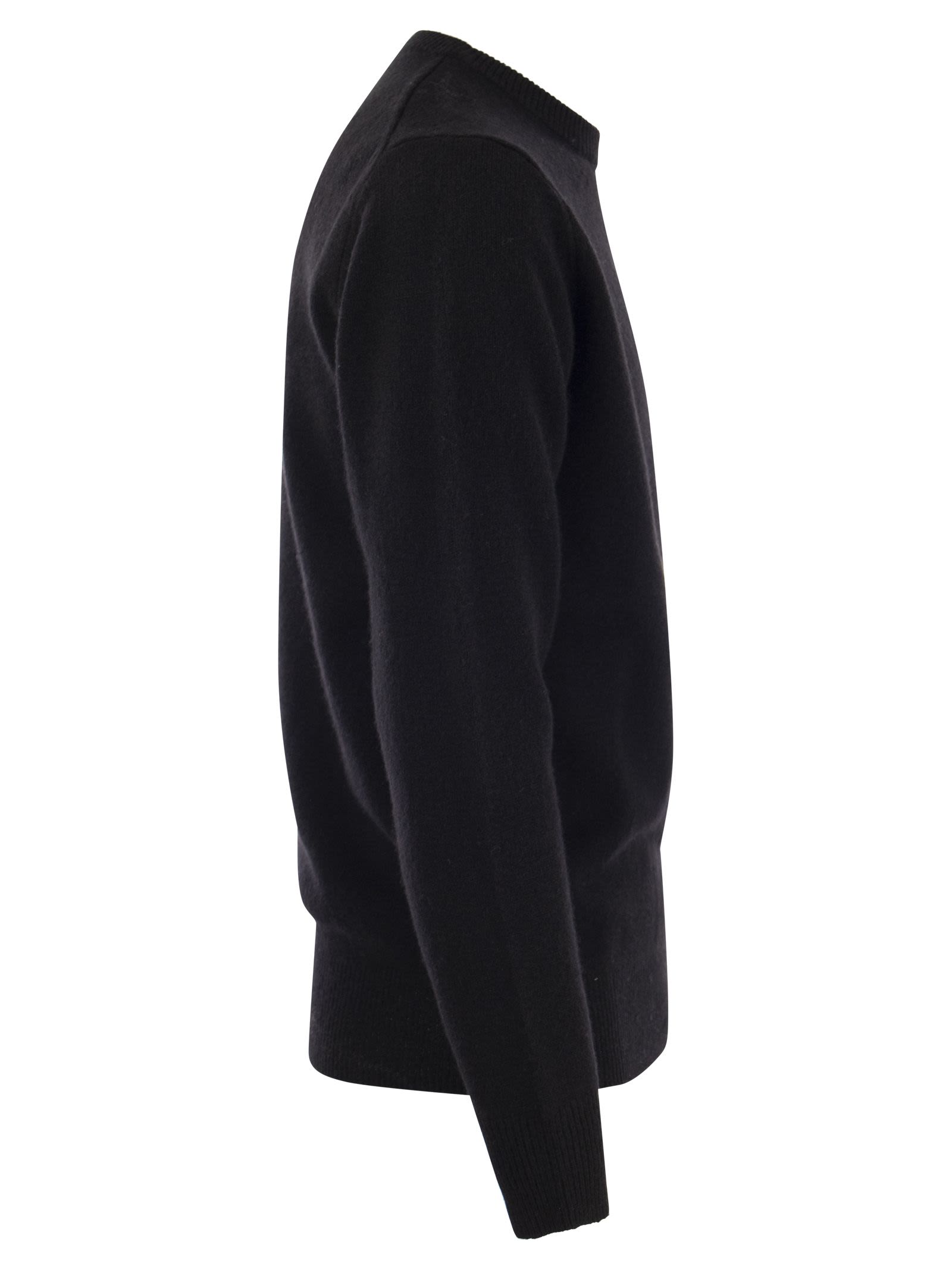 Maglione girocollo in lana