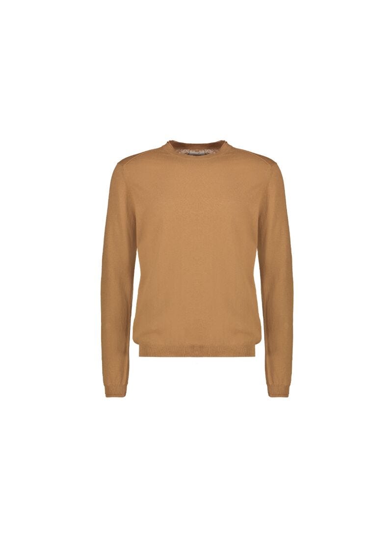 Maglione in lino e cotone