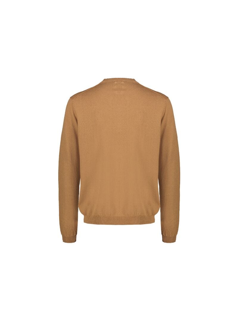 Maglione in lino e cotone