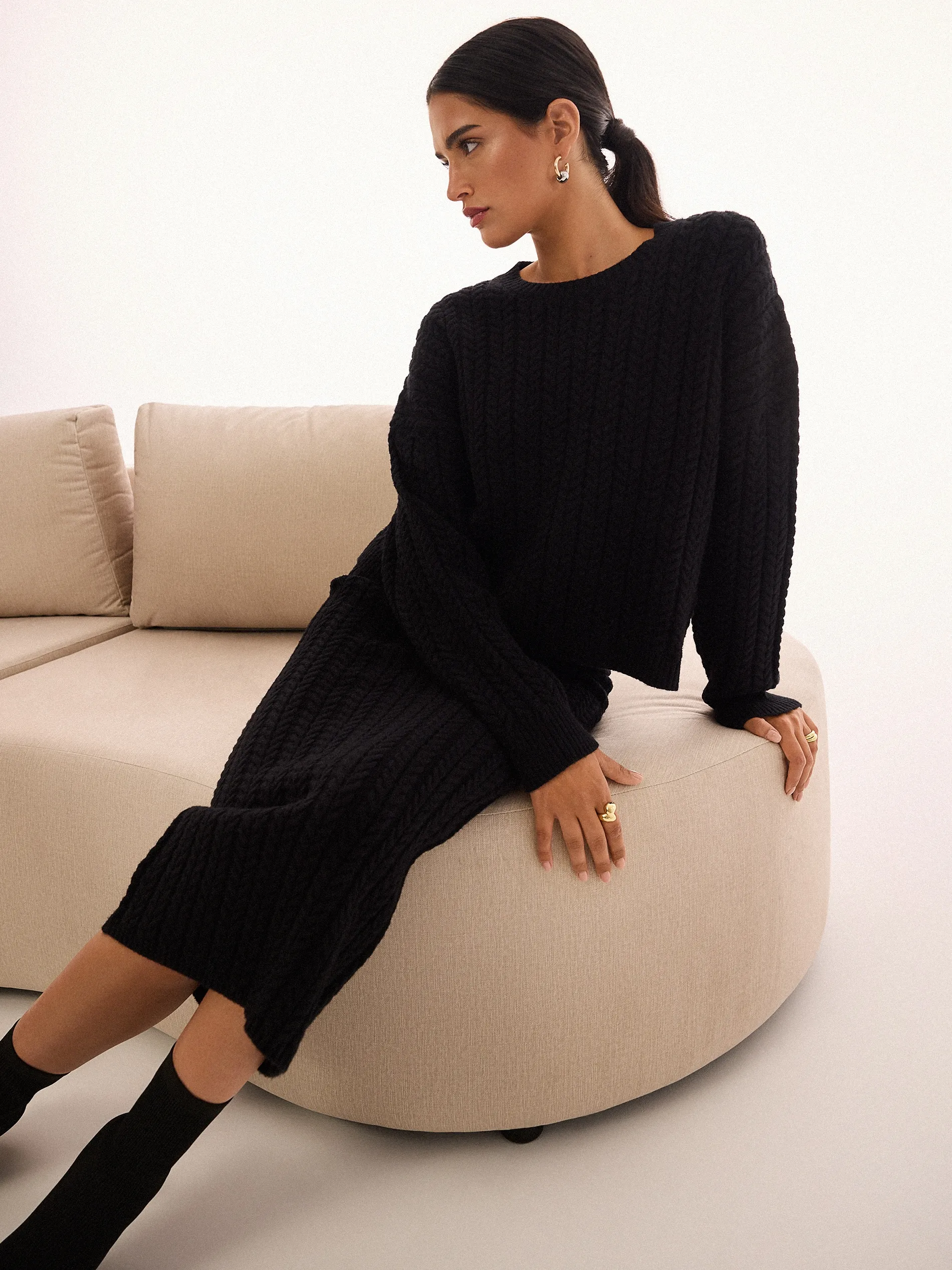 Maglione in misto viscosa