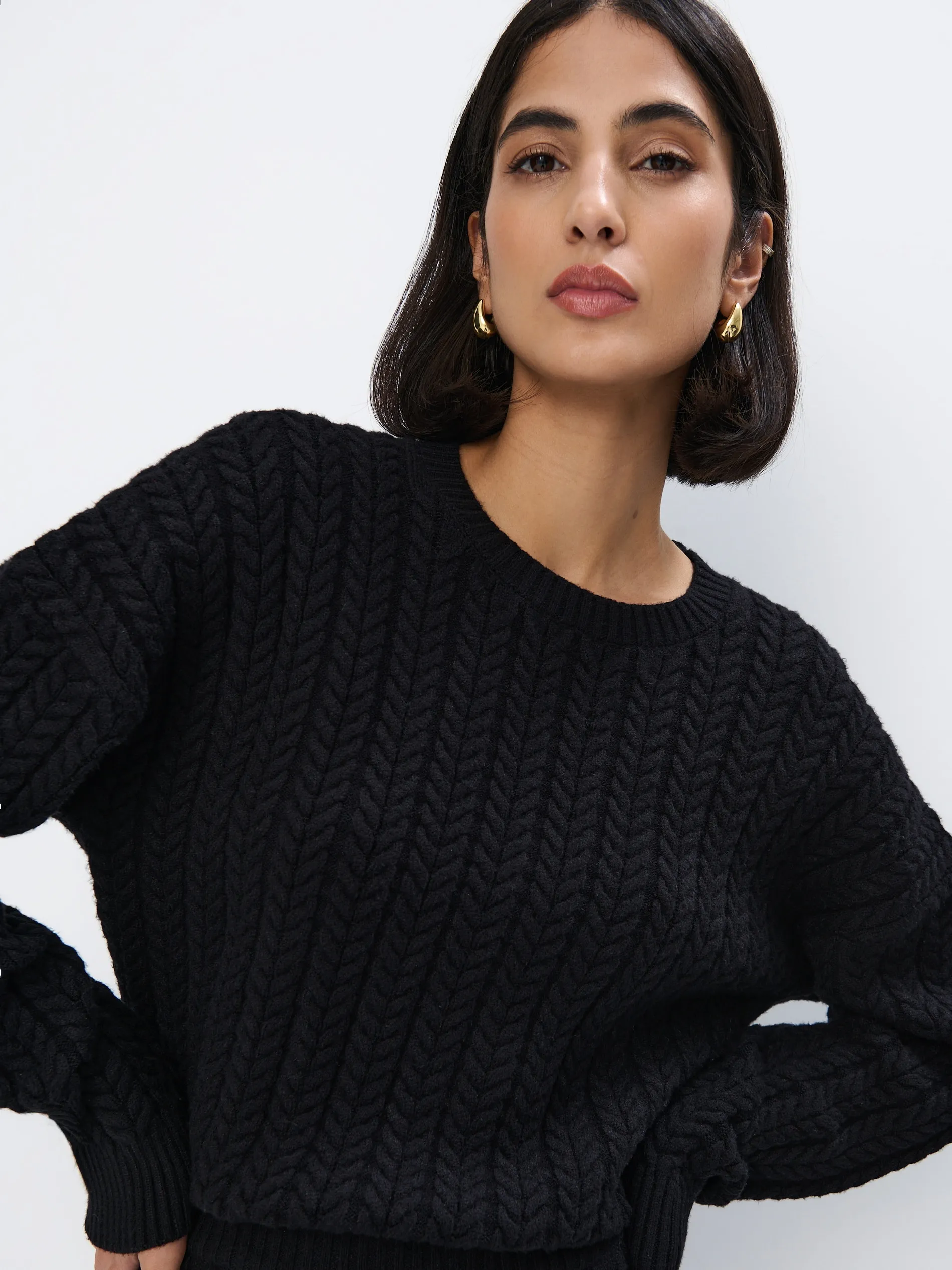 Maglione in misto viscosa