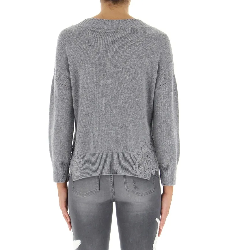 Maglione scollo V