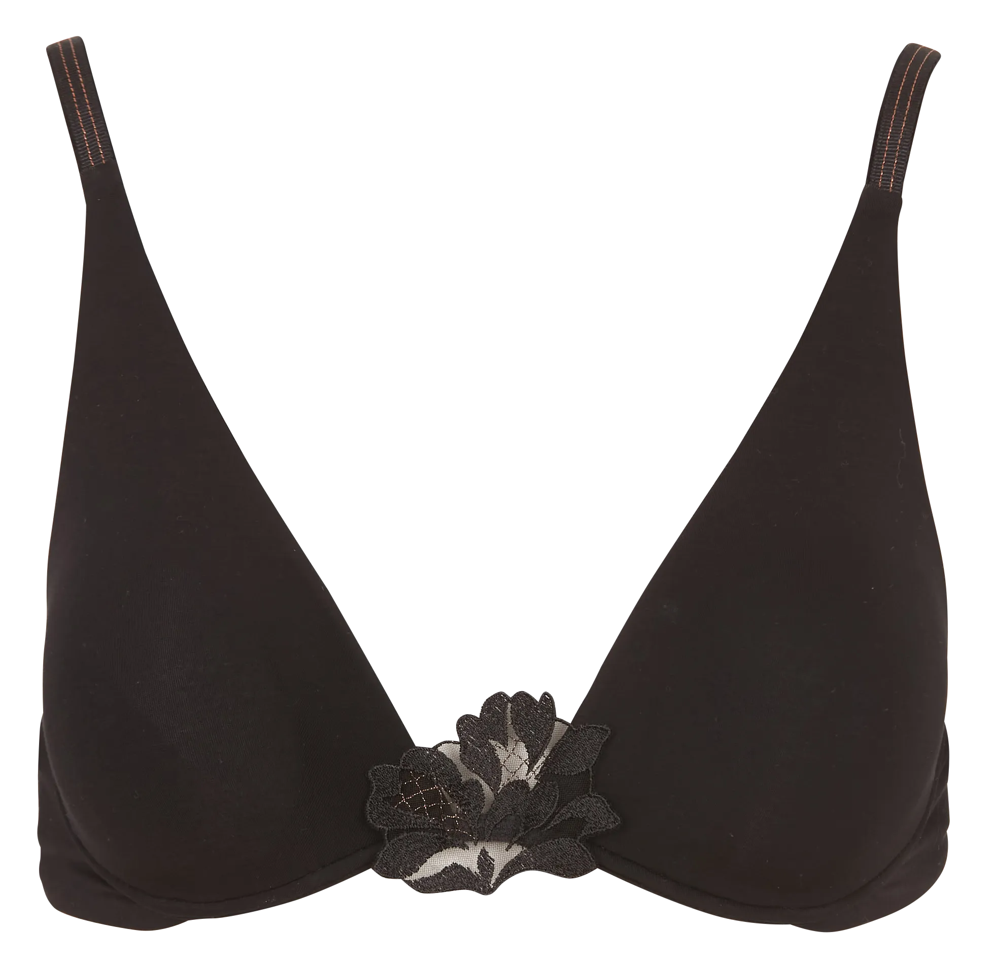  MAISON LEJABY   SENSE - Reggiseno a triangolo con ferretto | Nero