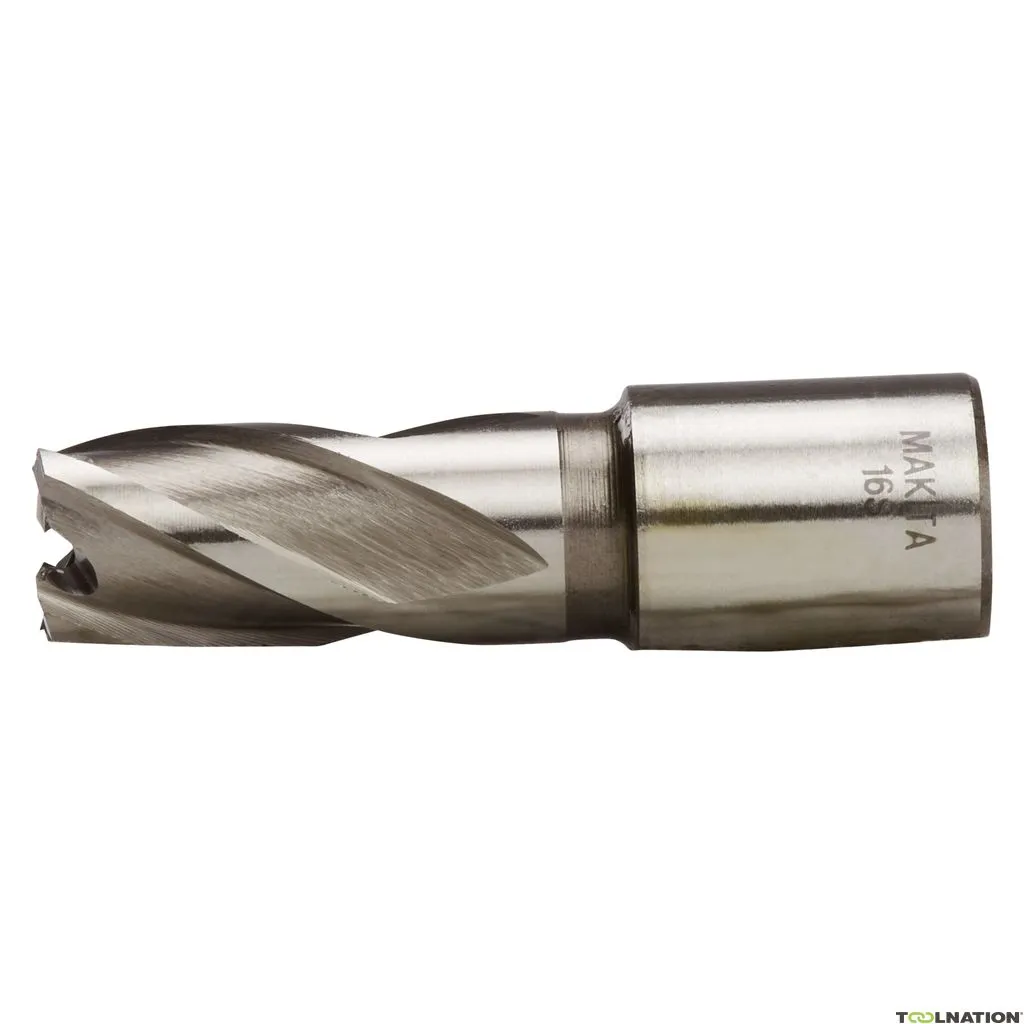 Makita Accessori HB16S HSS Punta per carotaggio 16 mm Profondità di taglio 30 mm Weldon