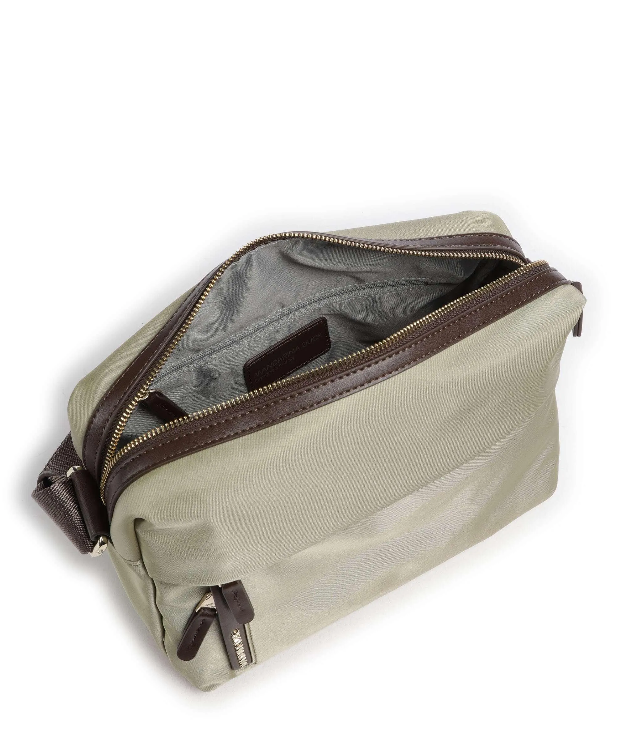  Mandarina Duck Hunter Borsa a spalla nylon verde  