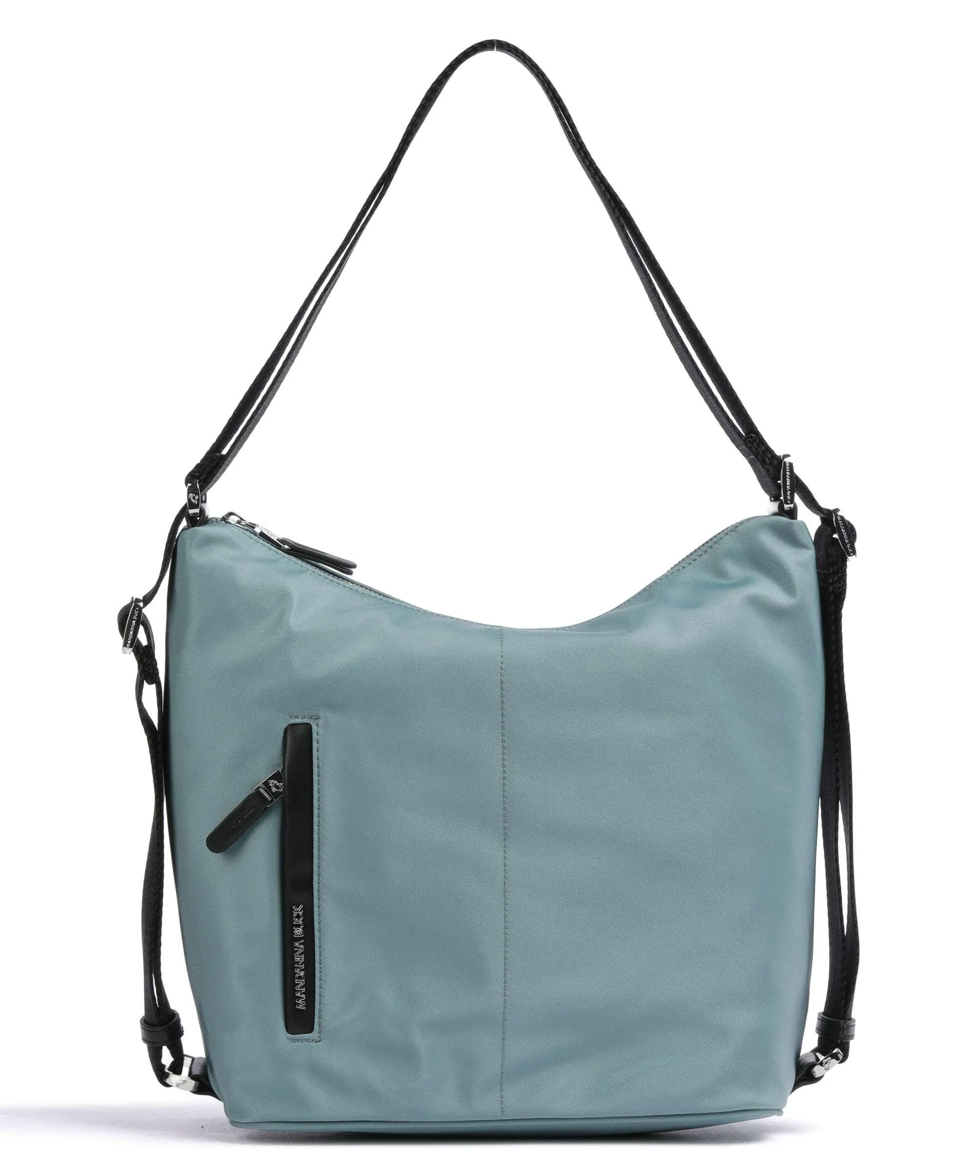  Mandarina Duck Hunter Borsa a zainetto nylon verde blu  