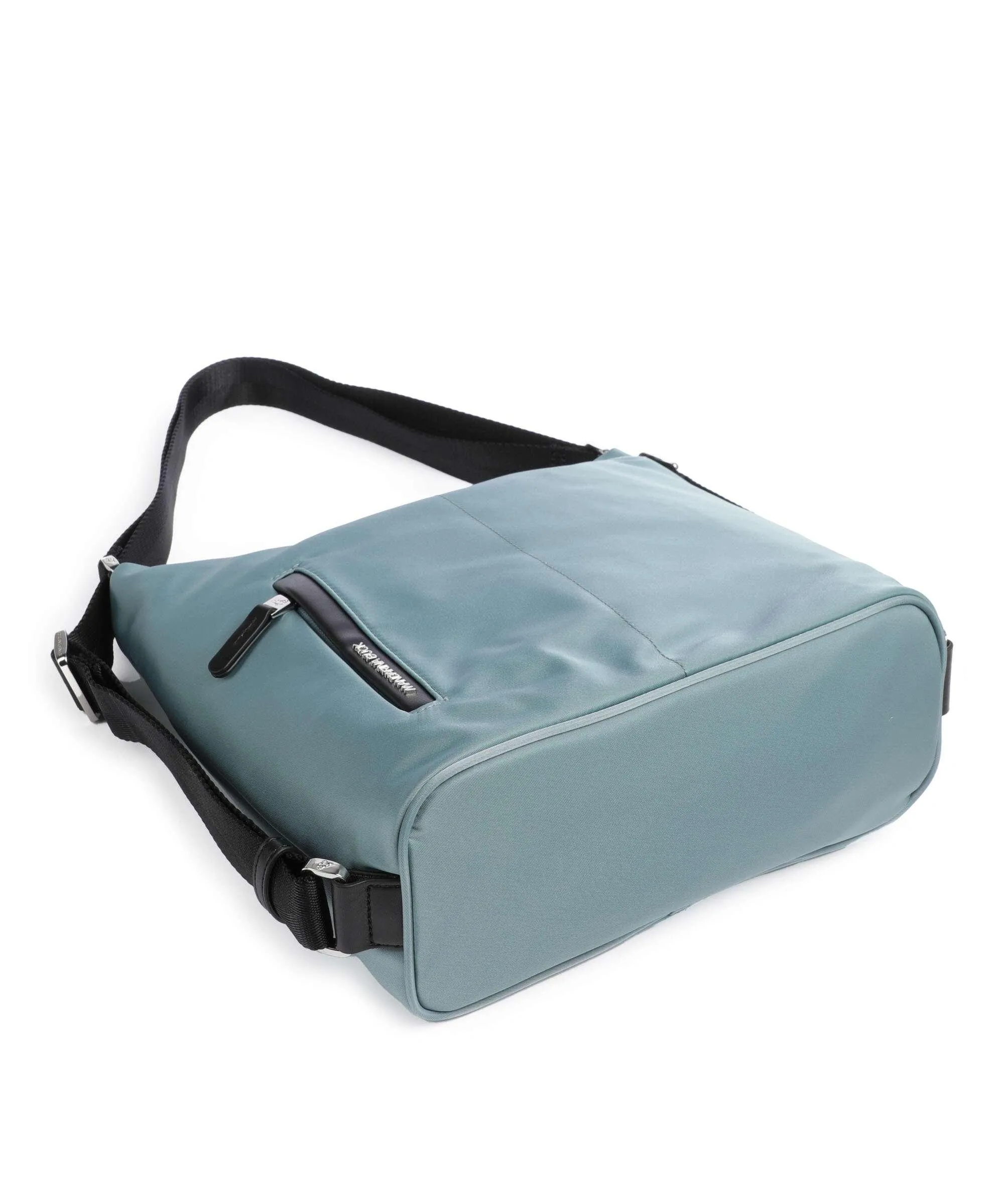  Mandarina Duck Hunter Borsa a zainetto nylon verde blu  