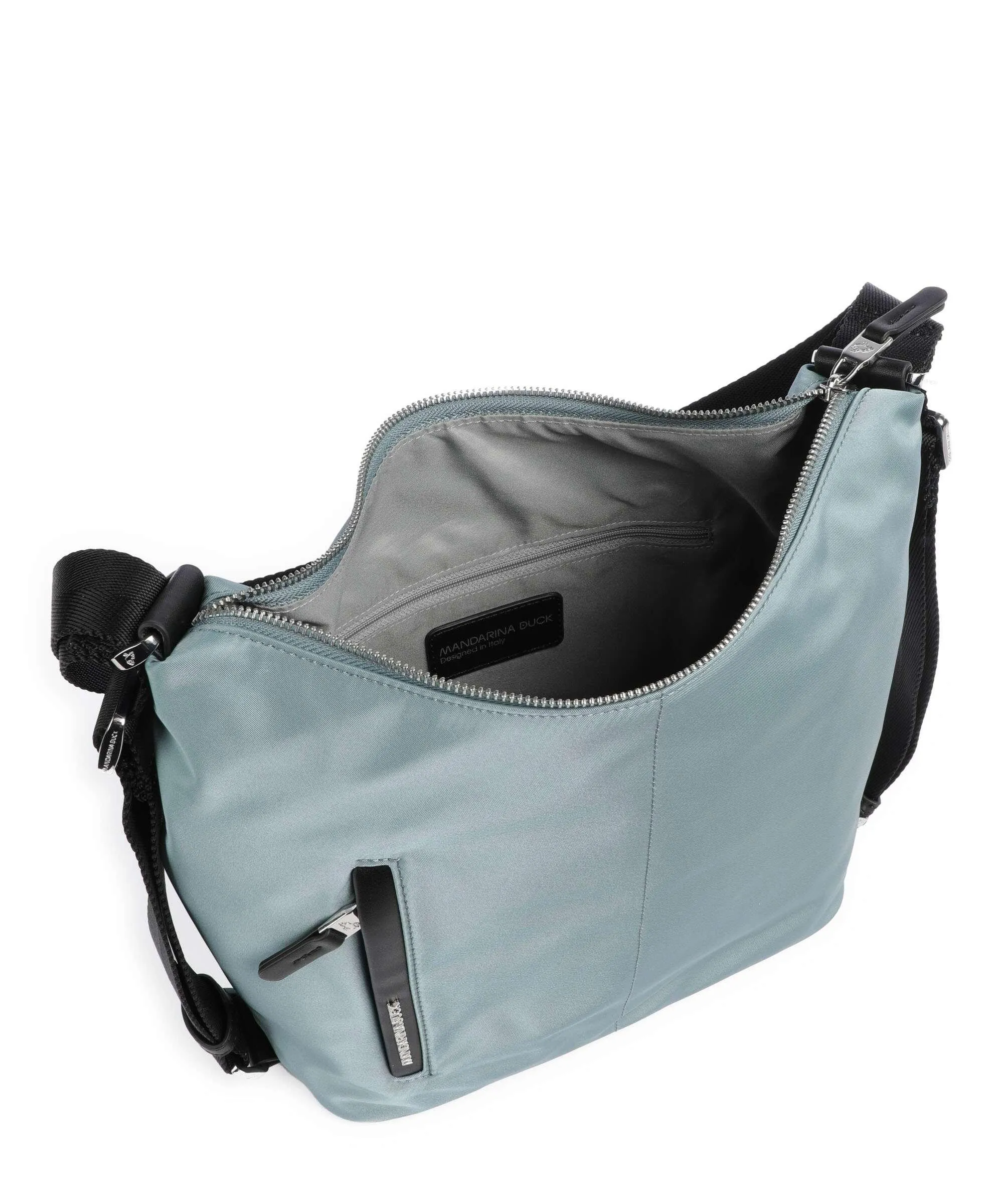  Mandarina Duck Hunter Borsa a zainetto nylon verde blu  