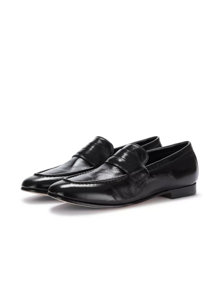 MANOVIA 52 | MOCASSINI HARRODS PELLE NERO