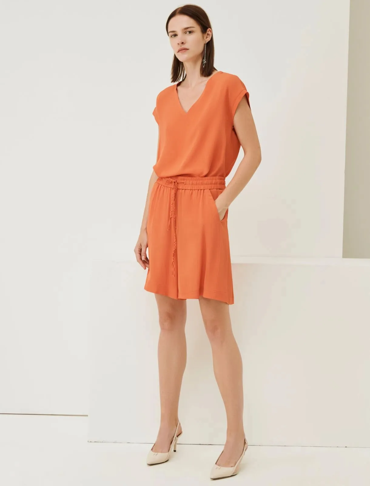 MARELLA Top in crêpe