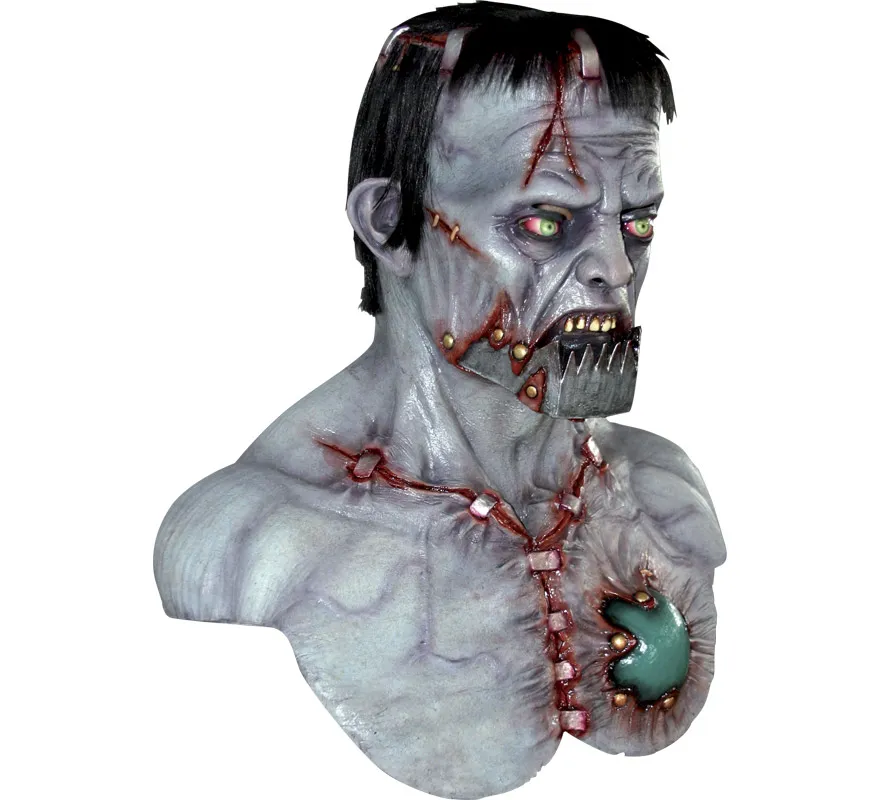 Maschera di Mega Franky Frankenstein per Halloween