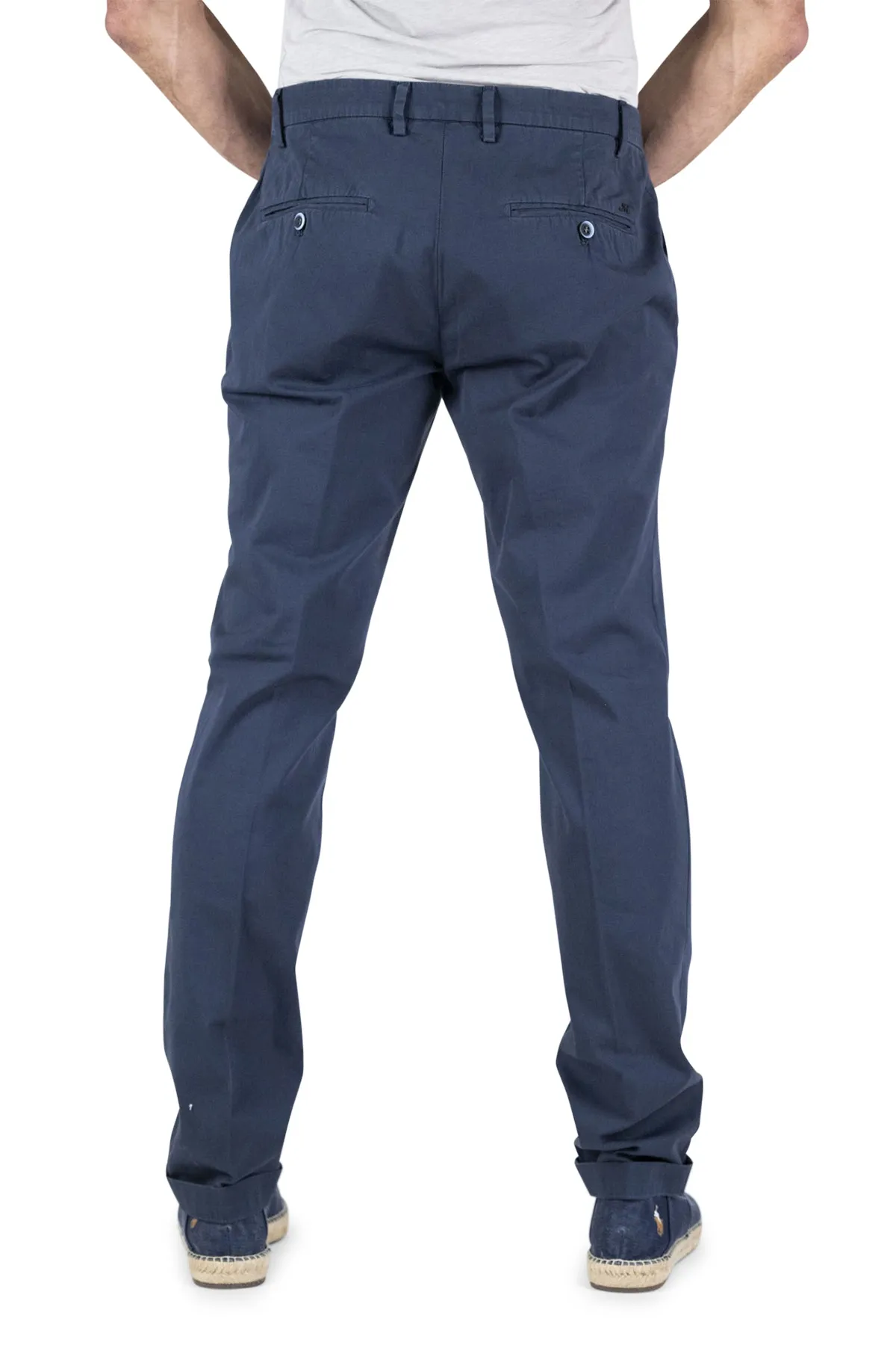 Mason’s pantaloni in popeline per uomo