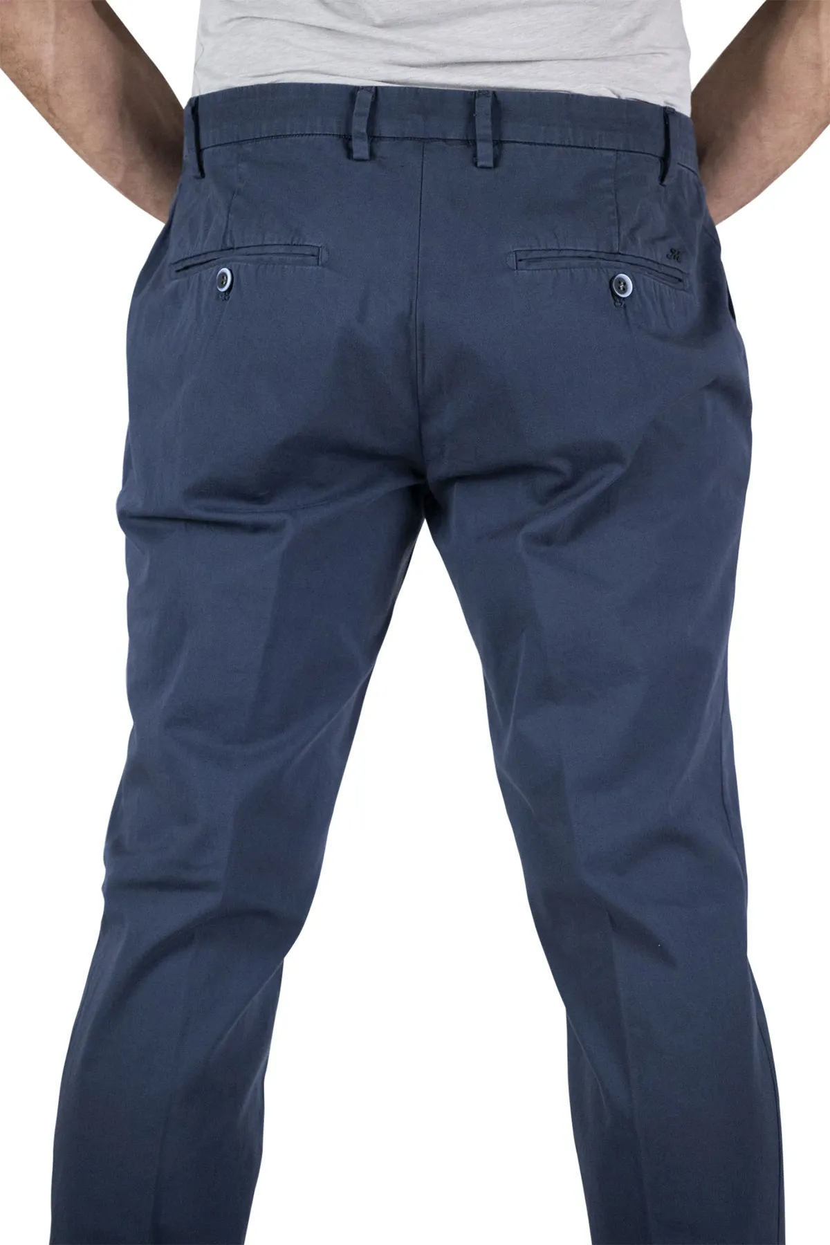 Mason’s pantaloni in popeline per uomo