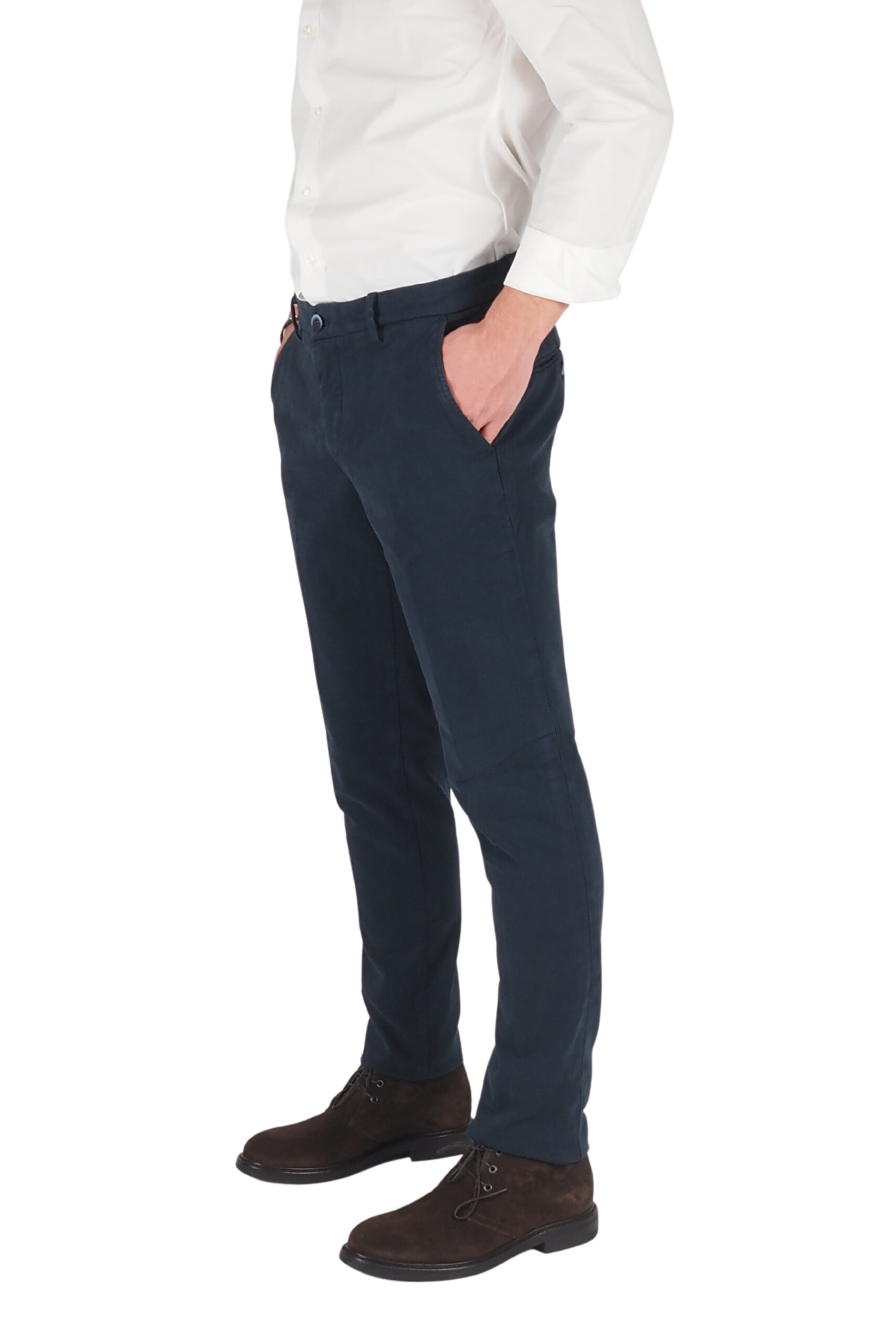 Mason’s pantaloni uomo blu stretch extra slim