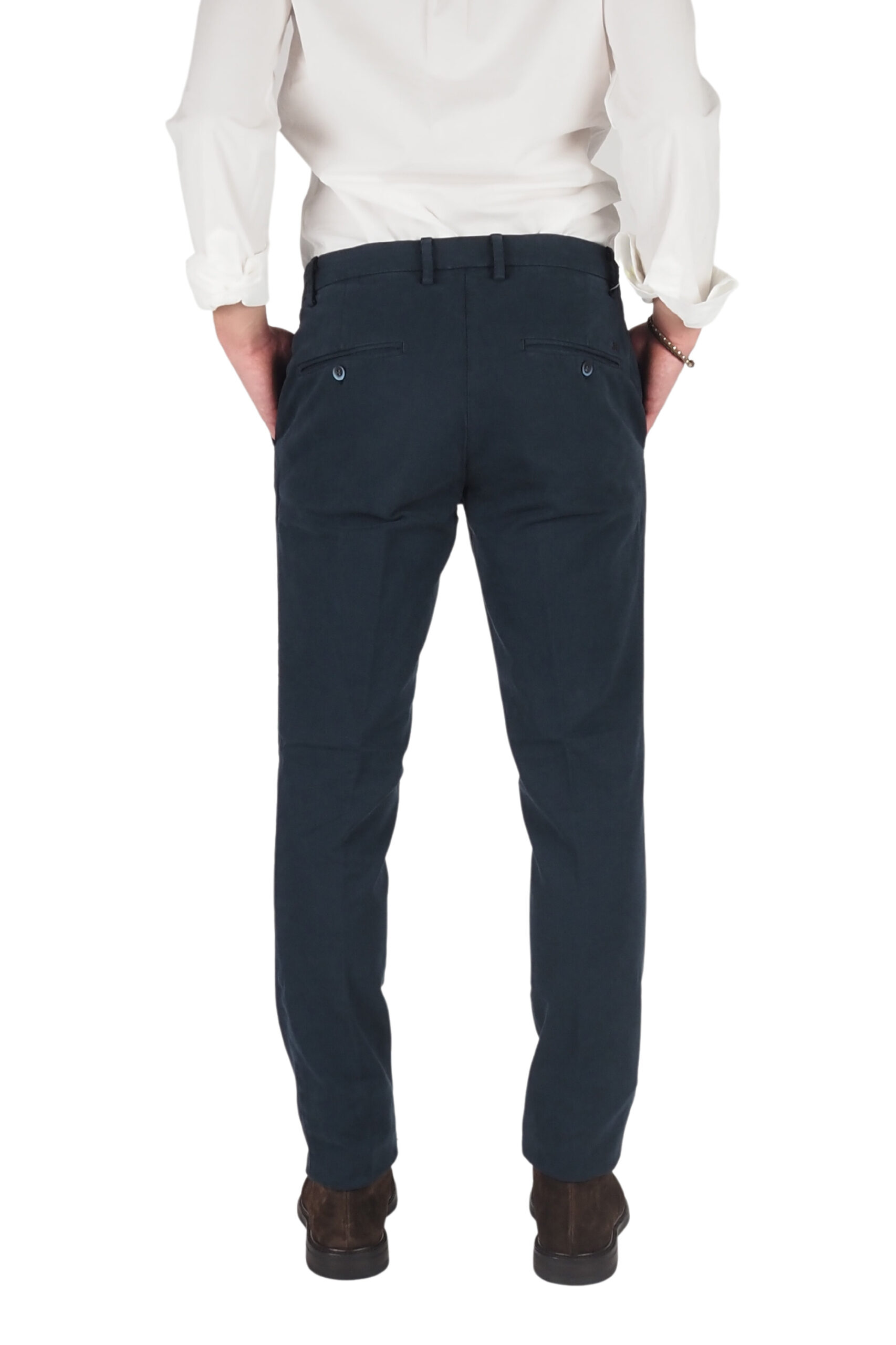 Mason’s pantaloni uomo blu stretch extra slim