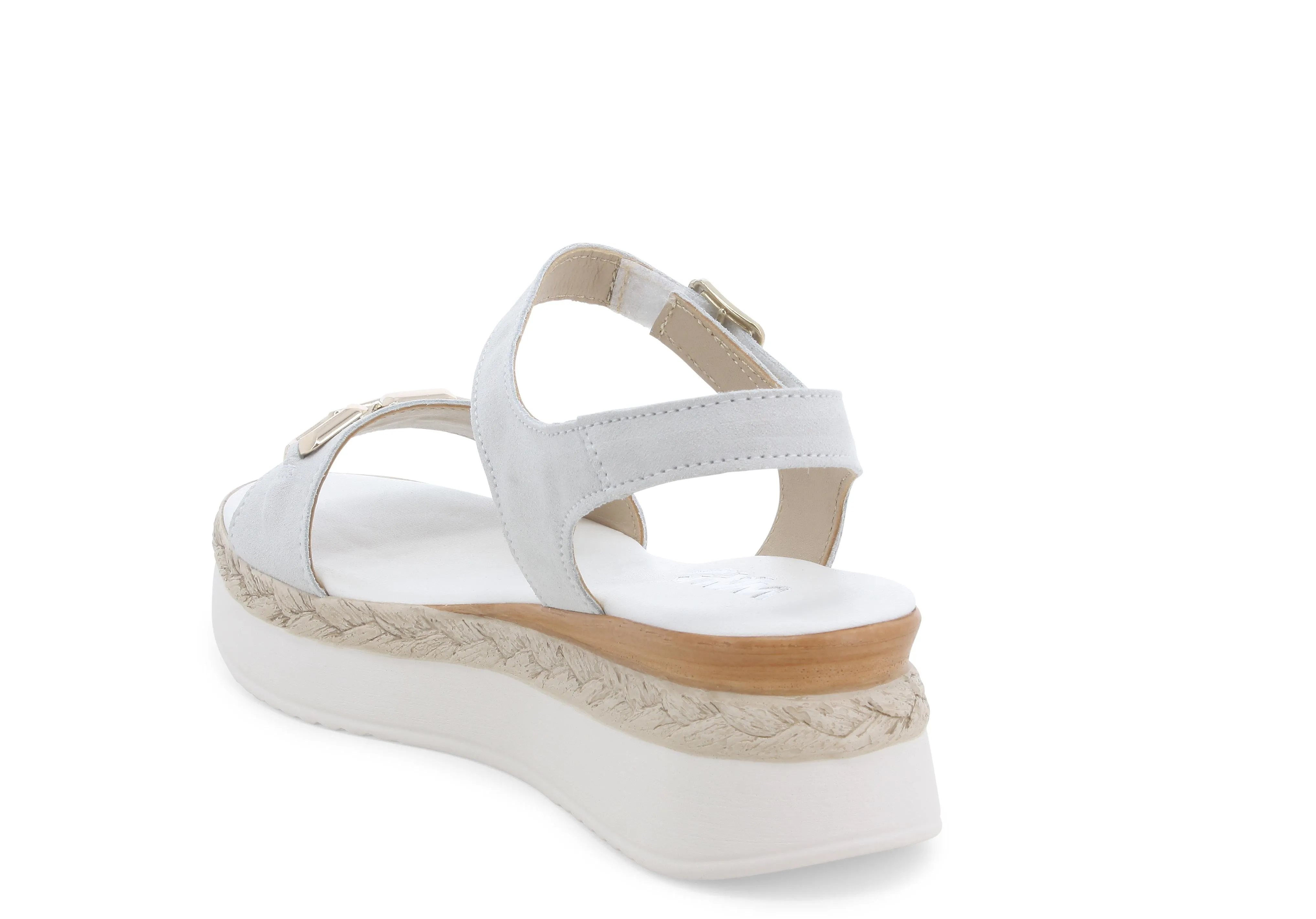Melluso Sandali Zeppa con Accessorio Tomaia Pelle
