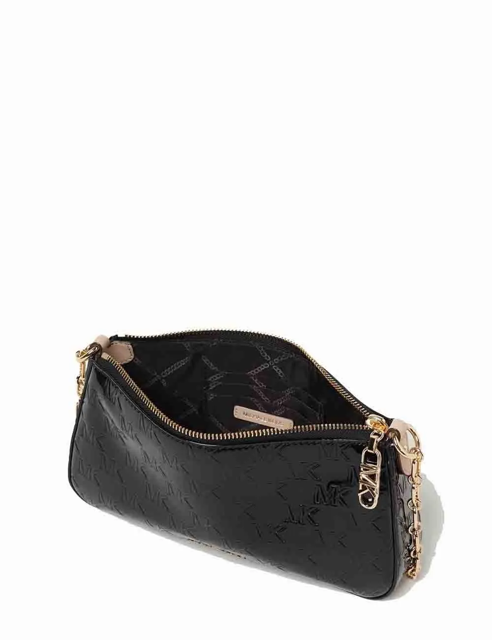 Michael Kors     Borsa a Tracolla Md Chain Pouchette Nero