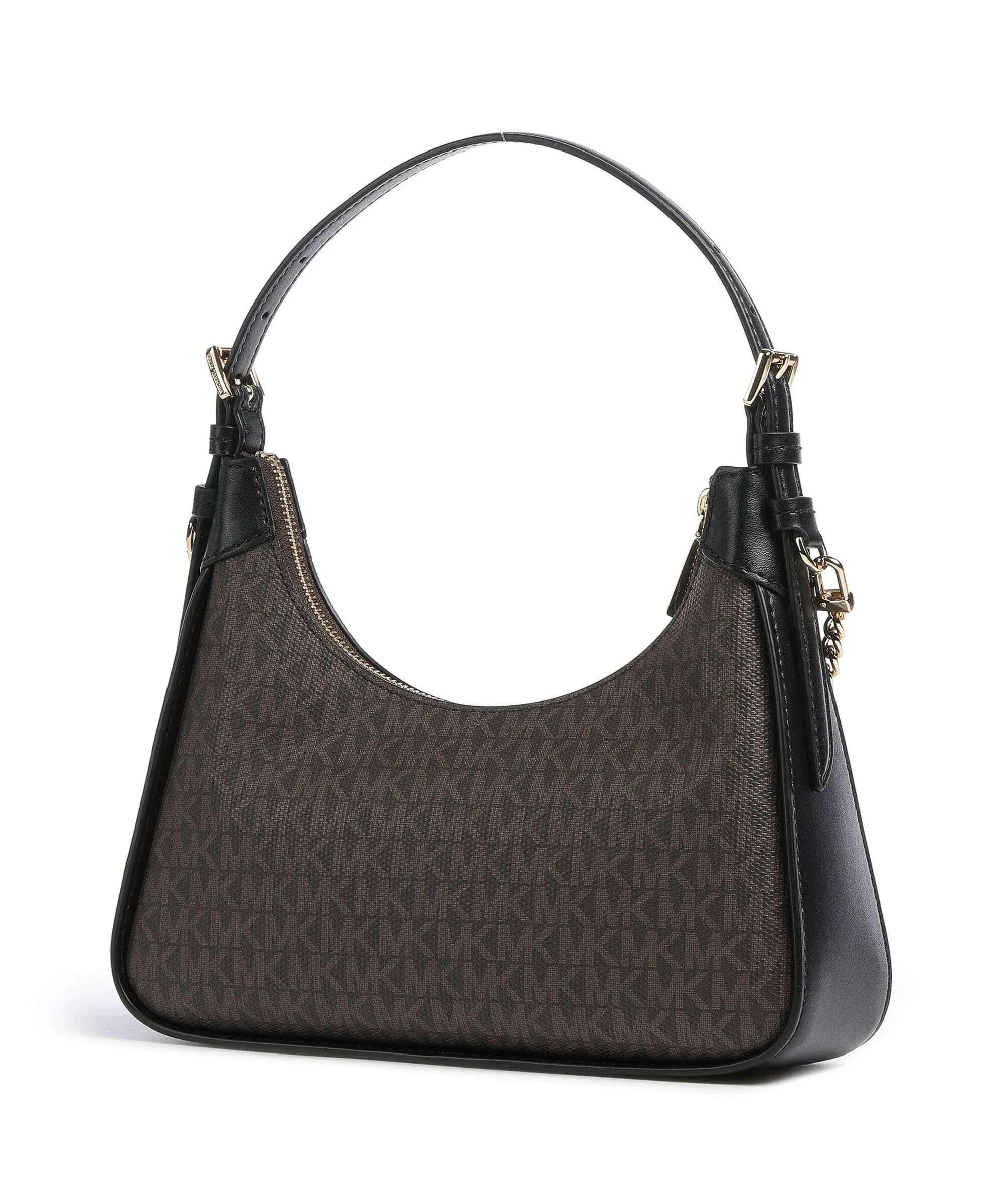  Michael Kors Wilma Borsa hobo tela marrone scuro  