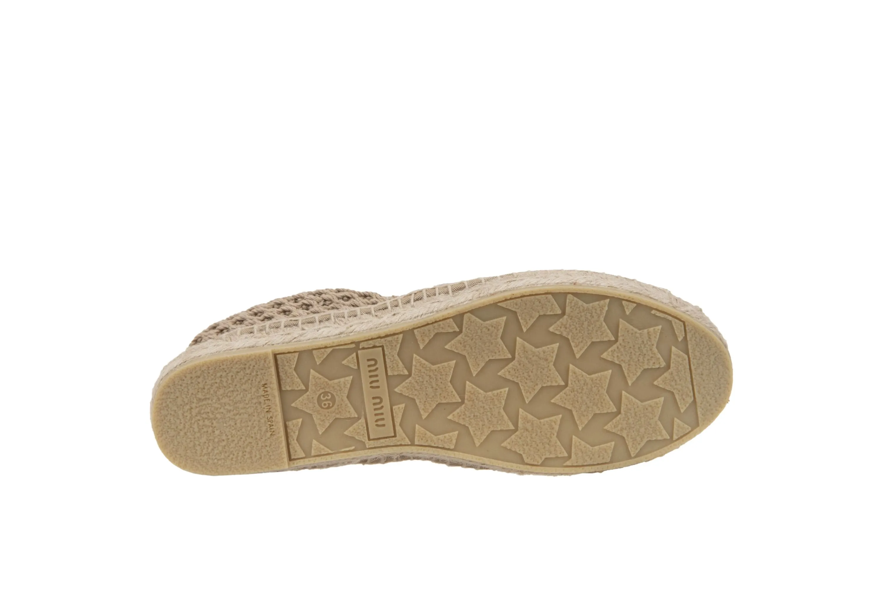 MIU MIU 5S747D F0065 Espadrillas