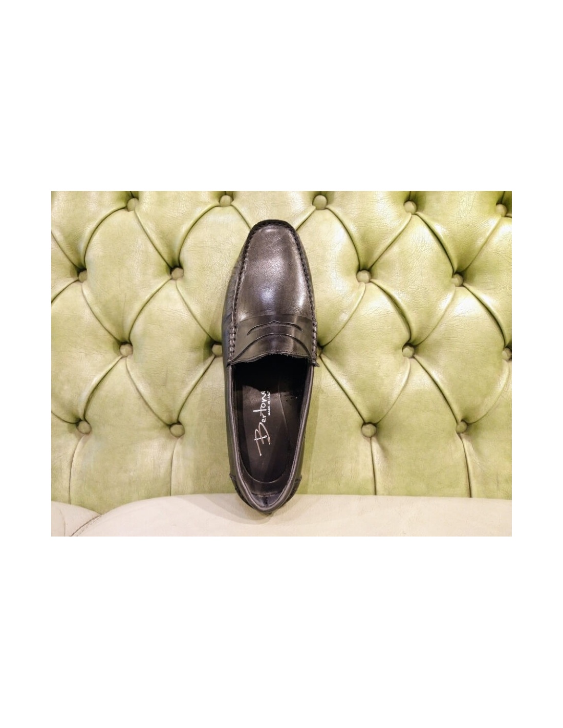 Mocassini da uomo in pelle, Made in Italy
