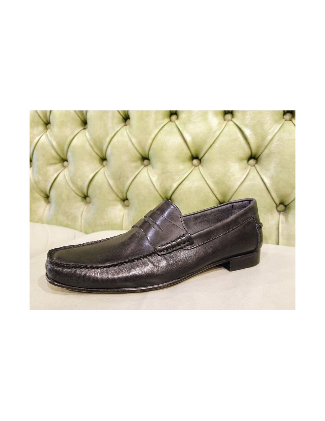 Mocassini da uomo in pelle, Made in Italy