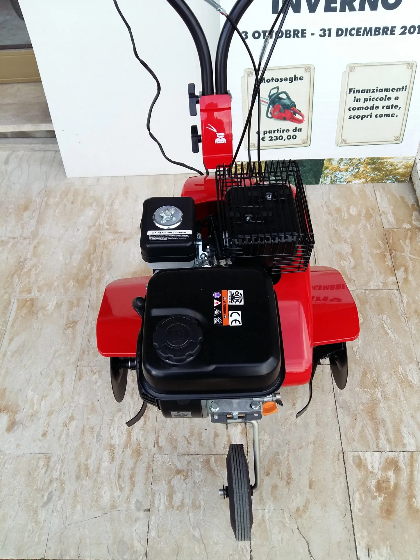 Motozappa PUBERT TERRO 45 HONDA GX 160