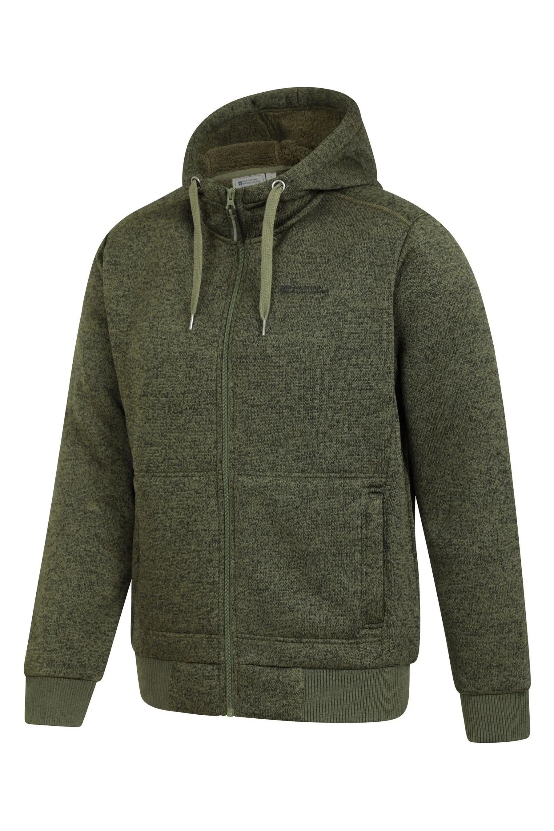 Mountain Warehouse Uomo - Nevis - Felpa con cappuccio e fodera in pile    