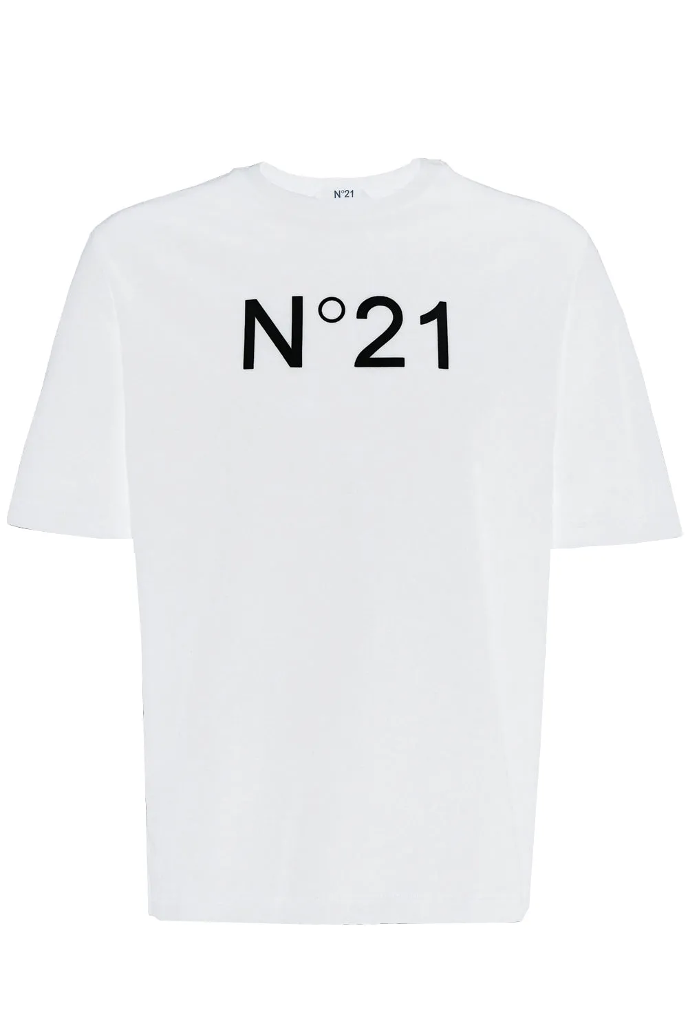 N21 T-shirt girocollo con logo