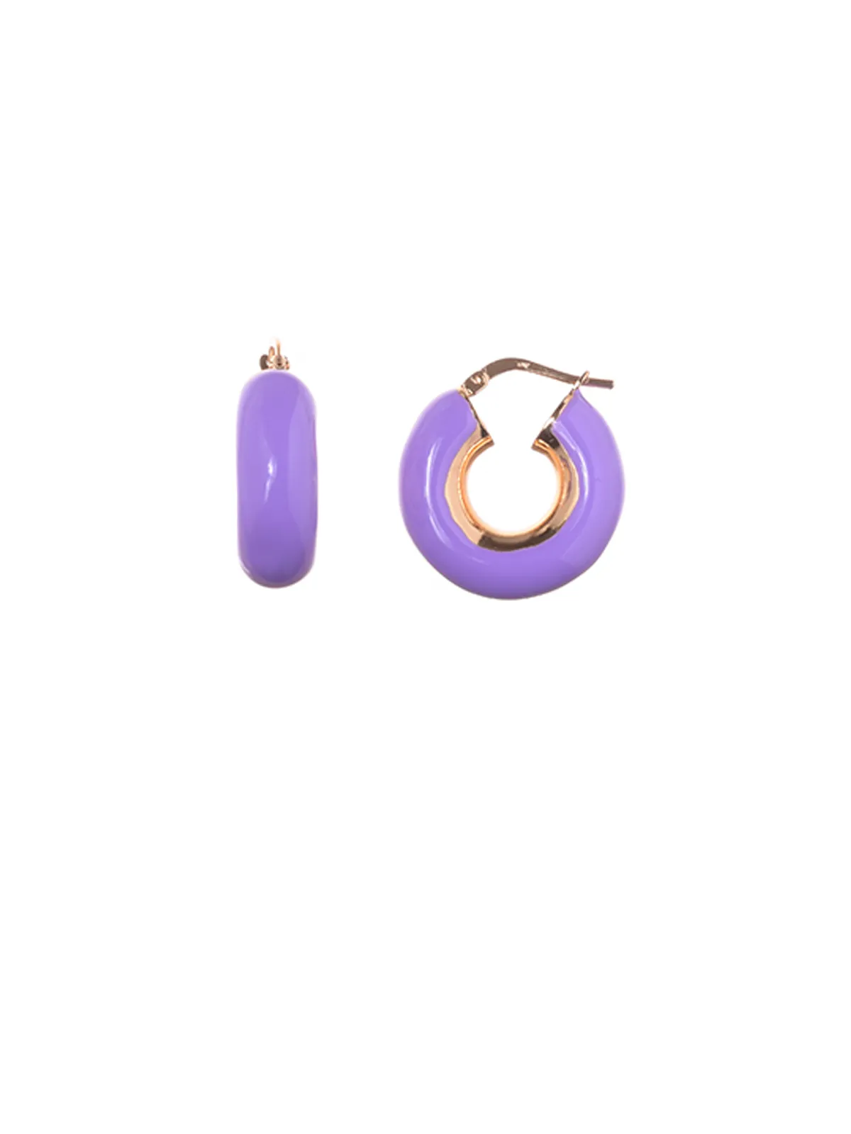 ORECCHINI CERCHIO COLETTE LILLA MINI