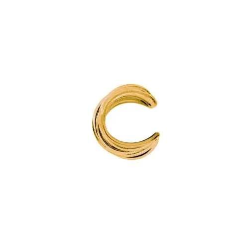 Orecchino ear cuff dorato Unoaerre