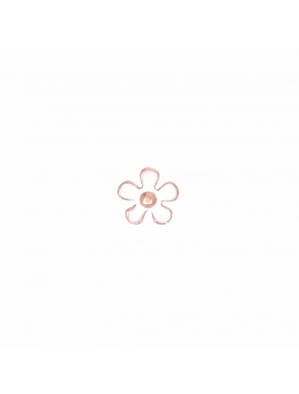 ORECCHINO LOBO FIORE BIANCO ORCOA4F0