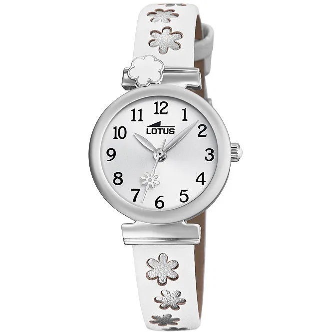 orologio solo tempo bambino Lotus Junior Bianco