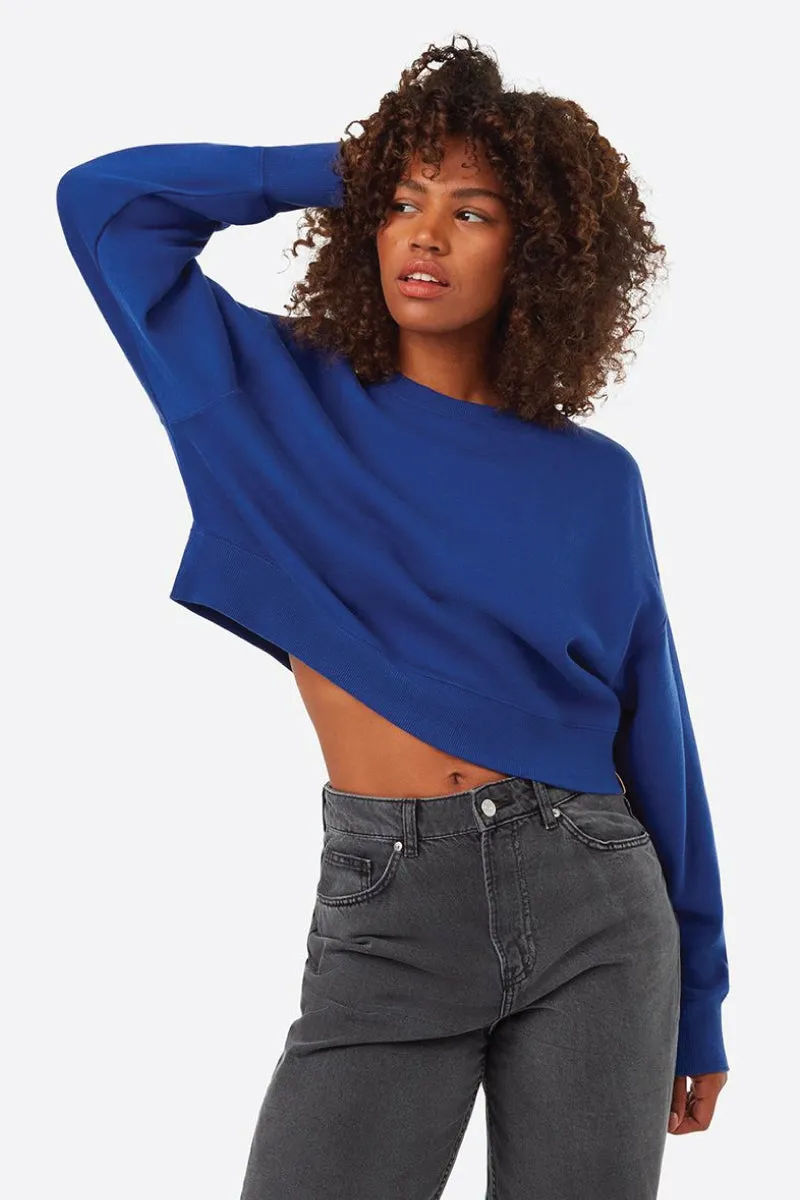 Oversized Cropped Crew