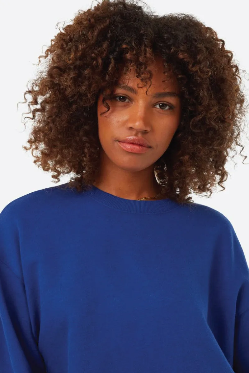 Oversized Cropped Crew