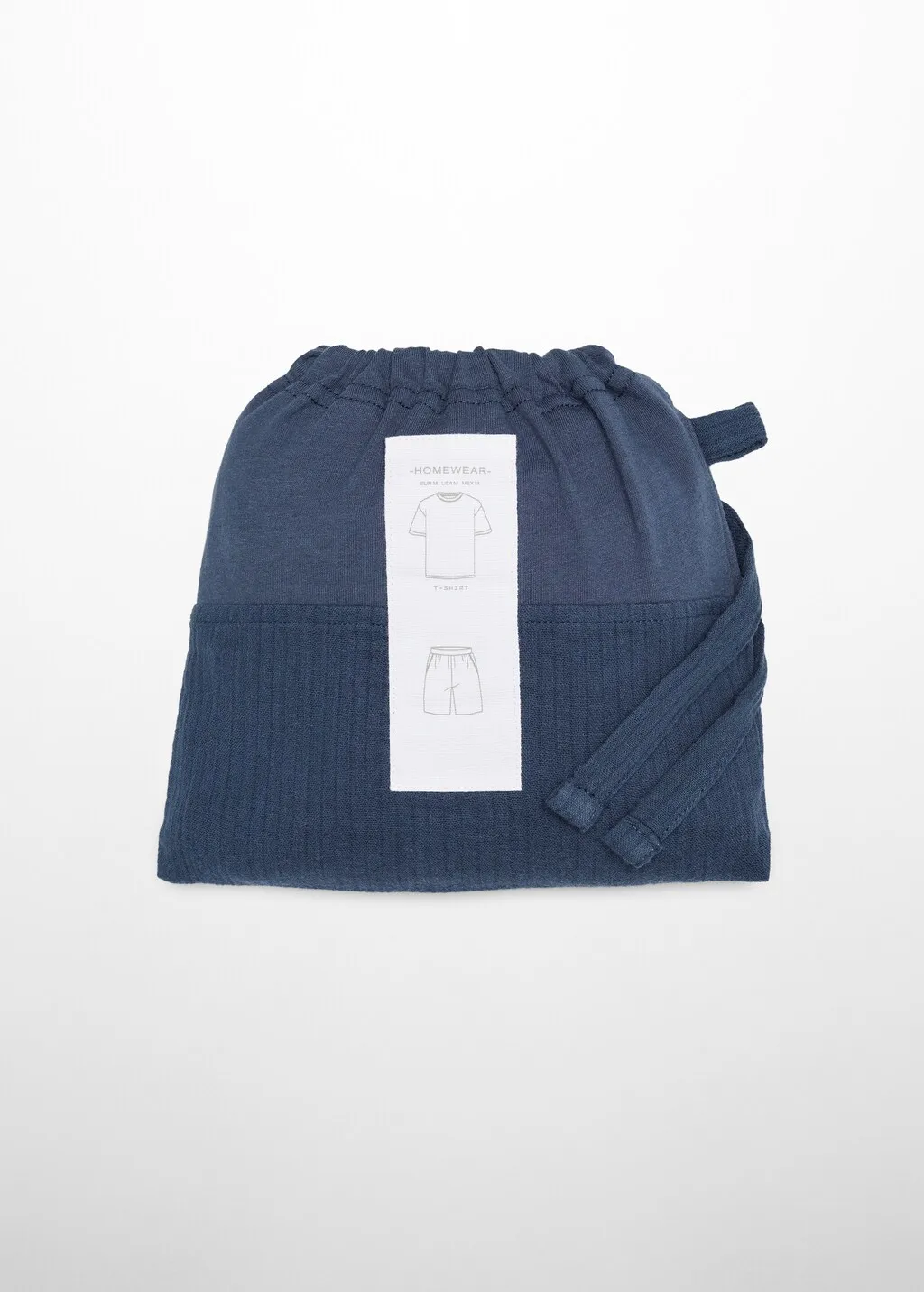 Pack pigiama cotone righe