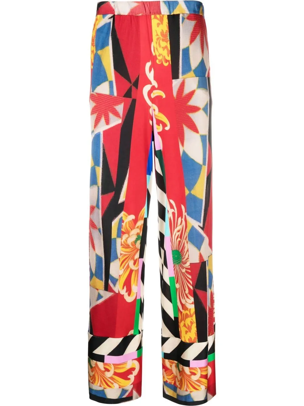 pantalone con fantasia