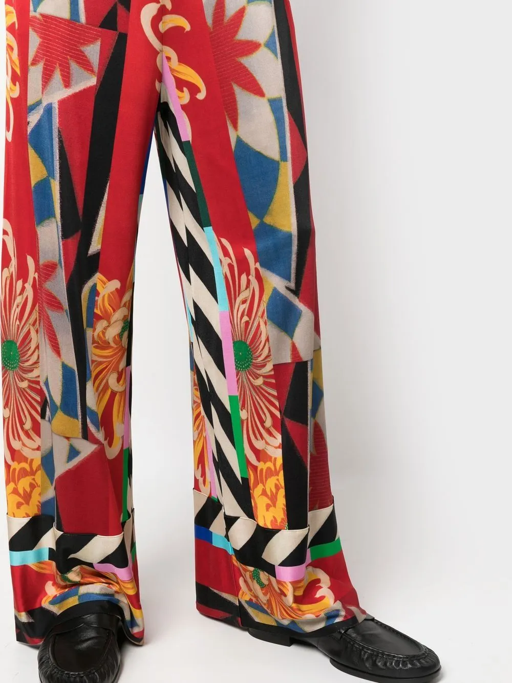 pantalone con fantasia